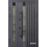 Полуторні двері з терморозривом модель Avenue комплектація Termix 1200