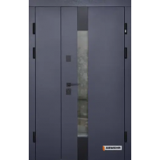 Полуторні двері з терморозривом модель Tower комплектація Termix 1200